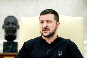 V. Zelenskis susitiko su didžiųjų pasaulio gynybos įmonių vadovais
