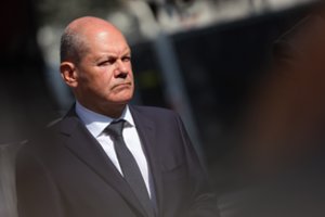 Vokietijos kancleris O. Scholzas dar kartą patvirtino savo ketinimus siekti perrinkimo