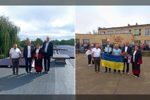 Lietuviai įrengė didelės galios saulės elektrines Ukrainoje