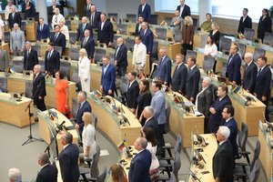 Seimas linkęs Lietuvos komunistų partiją paskelbti nusikalstamas veikas vykdžiusia organizacija