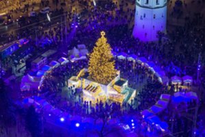 Kalėdos artėja: Vilnius skelbia, kada bus įžiebta pagrindinė šalies eglė