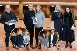 Nacionaliniame dramos teatre – išskirtinė premjera: atvyko ir A. Sakalauskas su žmona