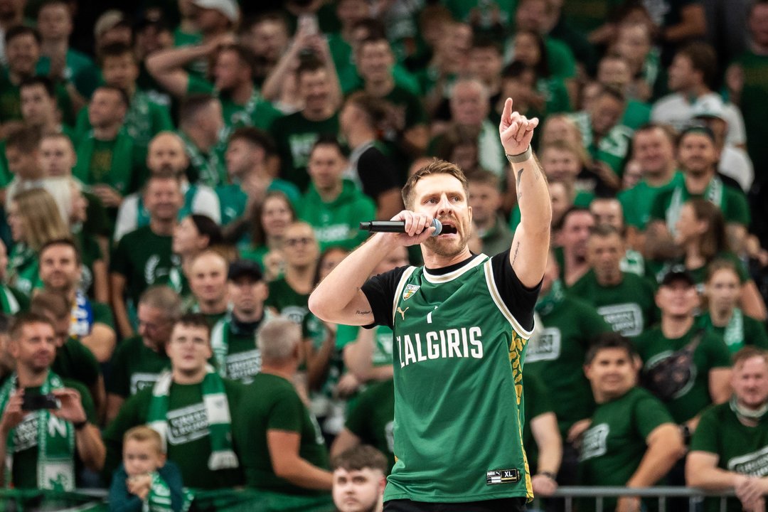 Kauno „Žalgirio“ sirgaliai prieš pirmąjį šio sezono Eurolygos mačą.<br> G.Bitvinsko nuotr.