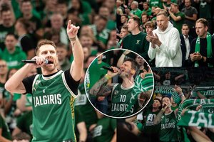 „Žalgirio“ rungtynėse – M. Stonkaus debiutas ir sausakimša arena: pasirodė ir D. Songaila