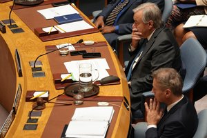 JT Saugumo Taryba pareiškė visišką paramą A. Guterresui