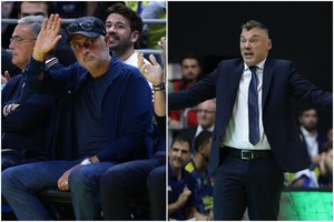 Šaro kariauna sulaukė neeilinio palaikymo – namų akistatą stebėjo „ypatingasis“ J. Mourinho