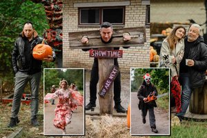 Šiurpaus parko atidarymas sudomino būrį žvaigždžių: pasirodė ir S. Skambinas su mylimąja