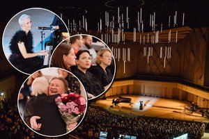 Ypatingoje vietoje surengtame Giedrės koncerte pasirodė ir J. Arlauskaitė-Jazzu