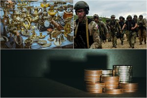 Kyjivas: rusų pavogti Ukrainos artefaktai pasirodė juodojoje rinkoje