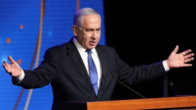 Prakalbo apie galimybę Izraeliui pakeisti visą Artimųjų Rytų paveikslą: konfliktas gali būti naudingas ir B. Netanyahu