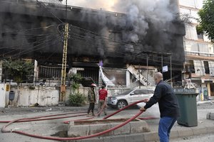 Izraelis vėl smogė pietiniams Beiruto rajonams