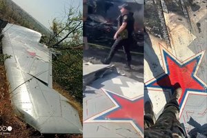 Pranešama, kad rusai numušė patį pažangiausią savo droną – štai kas apie jį žinoma