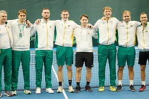 Daviso taurė: Lietuvos tenisininkų lauks išvyka į Liuksemburgą