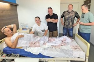 Protu nesuvokiama: Ukrainoje sužeistam paramą atvežusiam lietuviui per klaidą amputavo koją