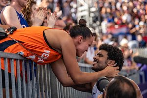 Krepšininkė Kamilė Nacickaitė ir olimpinis čempionas Dimeo van der Horstas laukiasi kūdikio