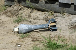 Upėje Švenčionių r. nardęs vyras rado sprogmenį