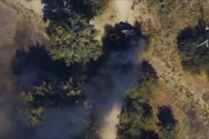 Dar vienas milijoninis nuostolis Rusijai: mažytis ukrainiečių dronas sunaikino brangią oro gynybos sistemą