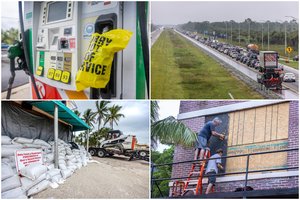 Artėjant katastrofiniam uraganui – lietuvių išgyvenimai JAV: štai kaip atrodė evakuacija