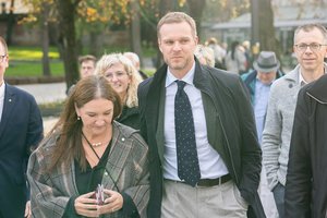 G. Landsbergis sureagavo į V. Blinkevičiūtės pareiškimus: visą laiką kviečiau sakyti „šakės radikalams“