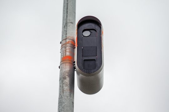 Klaipėdos rajone vandalai sugadino stacionarų greičio matuoklį