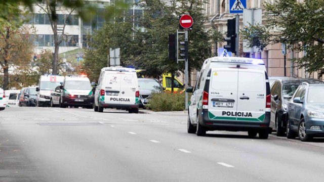 Užfiksavo, kas vyksta Vilniaus centre po šaudynių