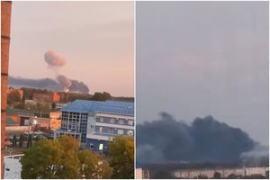 Kyjivas smogė Rusijos aerodromui su 57 lėktuvais: pranešama apie didelius nuostolius
