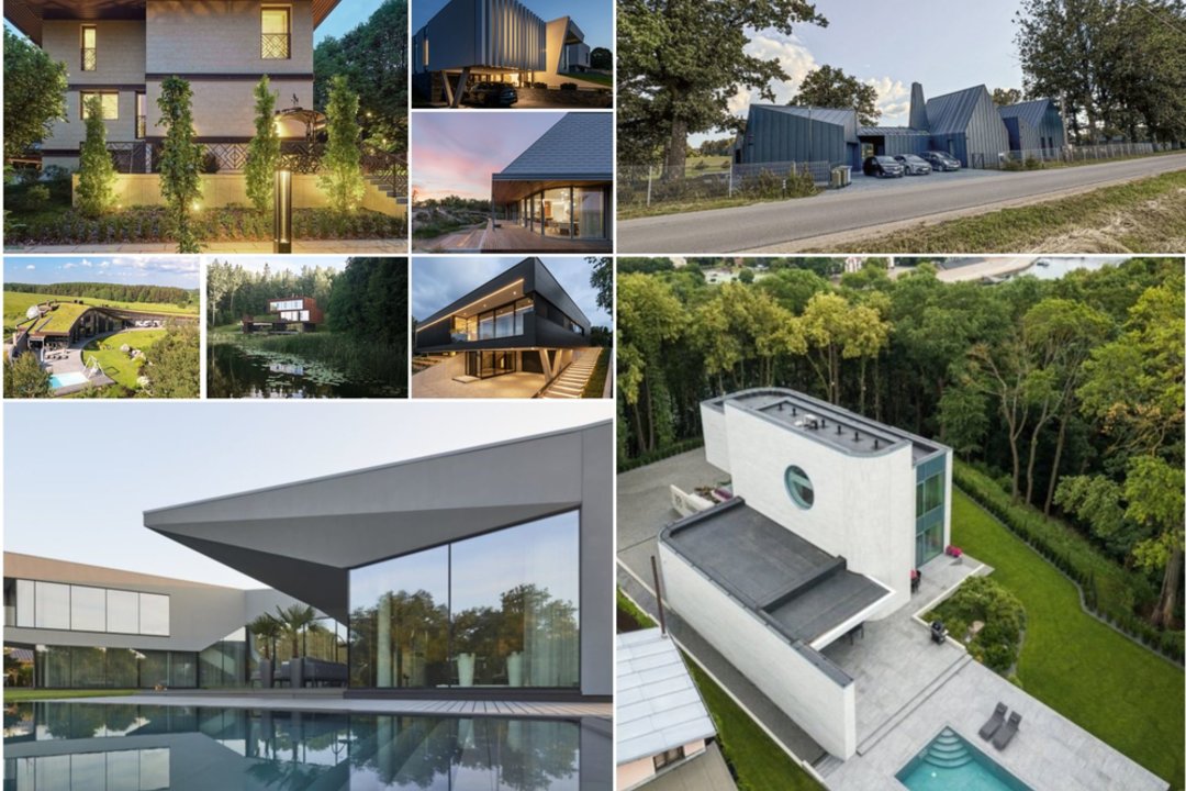 „Žvilgsnis į save“ buvo pristatyti 32 realizuotų individualių namų projektai.<br>Lrytas montažas