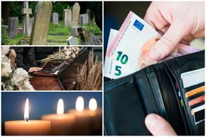  Palaidoti artimąjį tampa vis brangiau: valstybės skiriamos paramos užtenka tik duobei iškasti