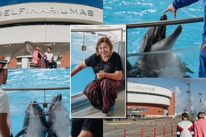 Pirmą kartą su delfinais susipažinusi Ilona: „Jie tave supranta ir jeigu tik galėtų – tikrai kažką pasakytų“