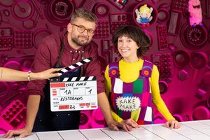 A. Ivanauskas neria į naują laidą visai šeimai: receptus vaikams kurs su Kake Make