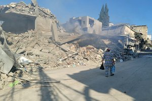 Raudonasis Kryžius: per ataką pietų Libane sužeisti nukentėjusiųjų ieškoję paramedikai