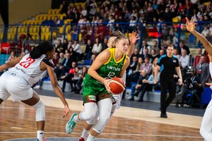 Universalus L. Juškaitės žaidimas padėjo „Čagdaš“ Turkijos pirmenybėse iškovoti trečiąją pergalę paeiliui