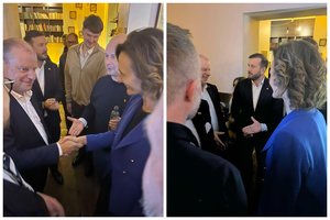 Už uždarų durų – ilgas S. Skvernelio pokalbis su V. Čmilyte-Nielsen: vėliau skambėjo legendinė „Queen“ daina