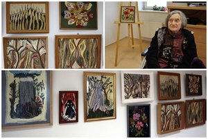 95 metų ignaliniškė stulbina unikaliu sugebėjimu: pomėgį atrado jau beveik pensijoje