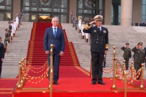 Rusijos gynybos ministras atvyko į Pekiną derybų su Kinija