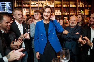 V. Čmilytė-Nielsen atskleidė, ar vyksta pokalbiai dėl koalicijos su centro kairiosiomis jėgomis 