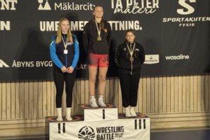 G. Tverskytė – tarptautinio imtynių turnyro Švedijoje nugalėtoja