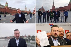 Į Maskvą – su atsiprašymais dėl Europos: prokremliškas europarlamentaras skambiai šlovino Rusiją