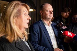S. Skvernelis atskleidė, kas buvo sutarta rinkimų naktį: laukiame pagrindinės partijos