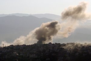 „Hezbollah“ praneša apie „įnirtingus susirėmimus“ su Izraelio kariais Pietų Libane