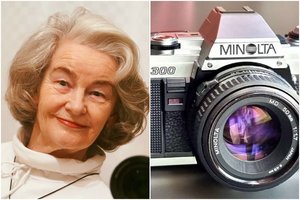 Prisiminimų dėžutė: seno fotoaparato istorija