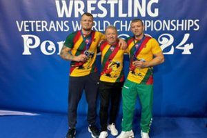 Pasaulio imtynių veteranų čempionate medalius iškovojo broliai E. Voitechovskis ir A. Reisch