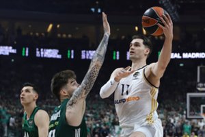 „Real“ atsirevanšavo „Panathinaikos“ ekipai už pralaimėtą Eurolygos finalą