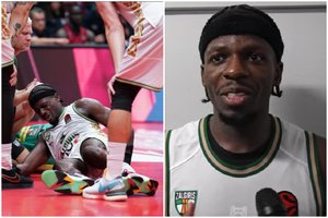 „Žalgirio“ herojus S. Francisco pagarsino patirtą traumą – ją jau buvo patyręs anksčiau