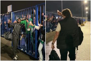 Nesuvaidintos emocijos: iš Milano arenos žalgiriečiai išlydėti tarsi čempionai