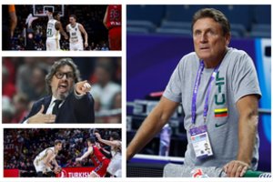 „Žalgirio“ legenda įvertino stebuklu virtusį Eurolygos mačą – paaiškino, ką teisingai padarė A. Trinchieri