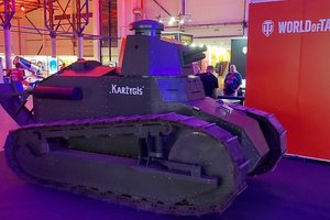 Žaidimų kultūros renginyje „GameOn“ – pirmasis lietuviškas tankas