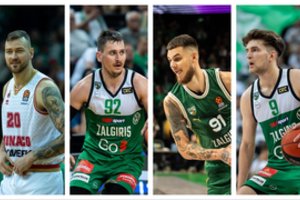 Pažymiai Eurolygos lietuviams: nepasidavęs D. Giedraitis, laiku smogęs E. Ulanovas ir užribyje likę legionieriai