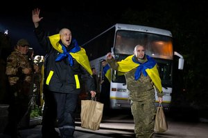 Ukraina ir Rusija apsikeitė karo belaisviais