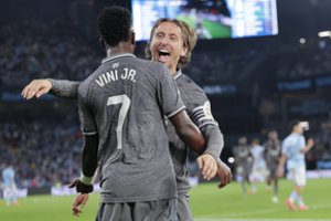 „Real“ artėja prie Ispanijos lygos rekordo, L Modričius tapo vyriausiu Madrido klubo žaidėju